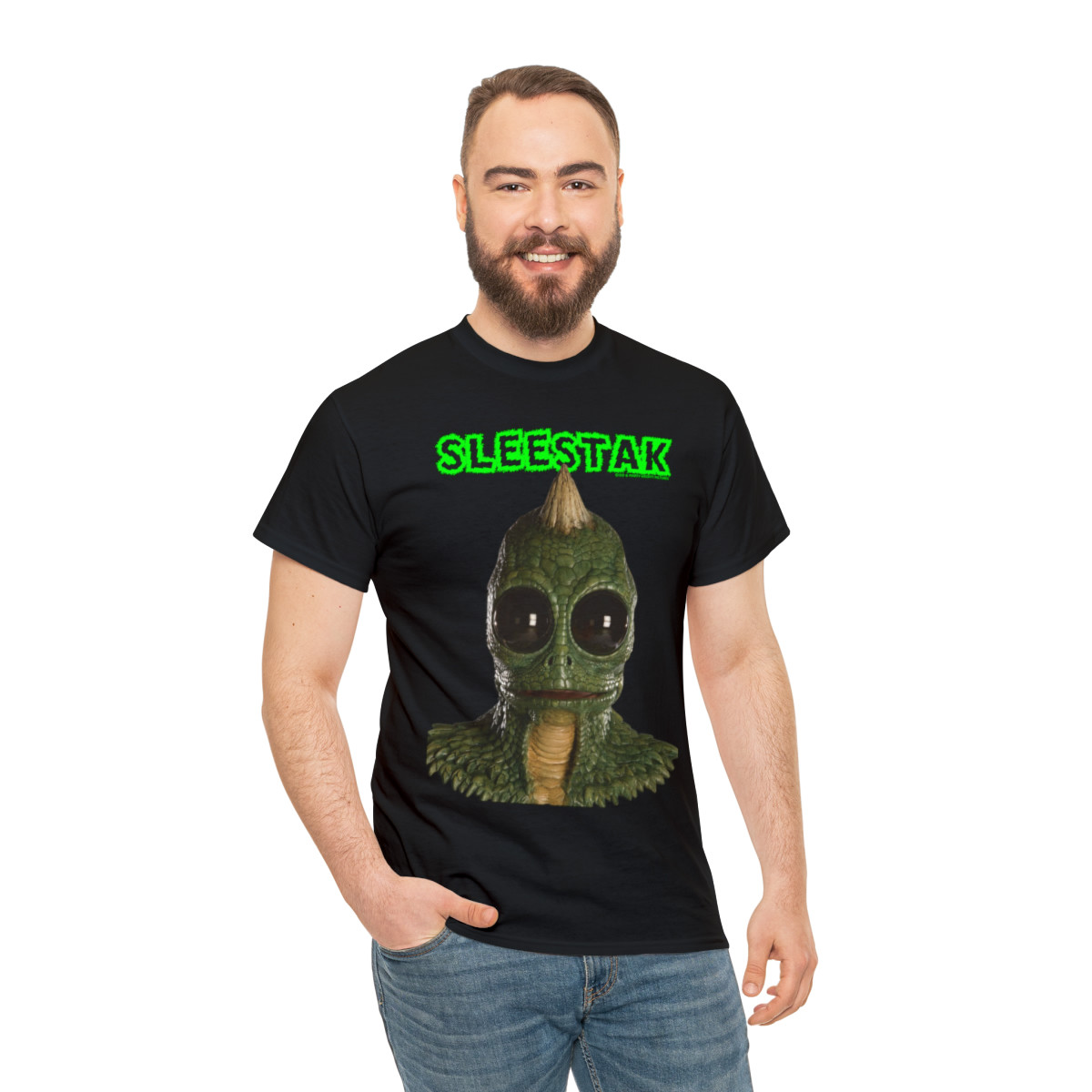 Sleestak Land of the lost Sid & Marty Krofft 1970s Show Short Sleeve Tee