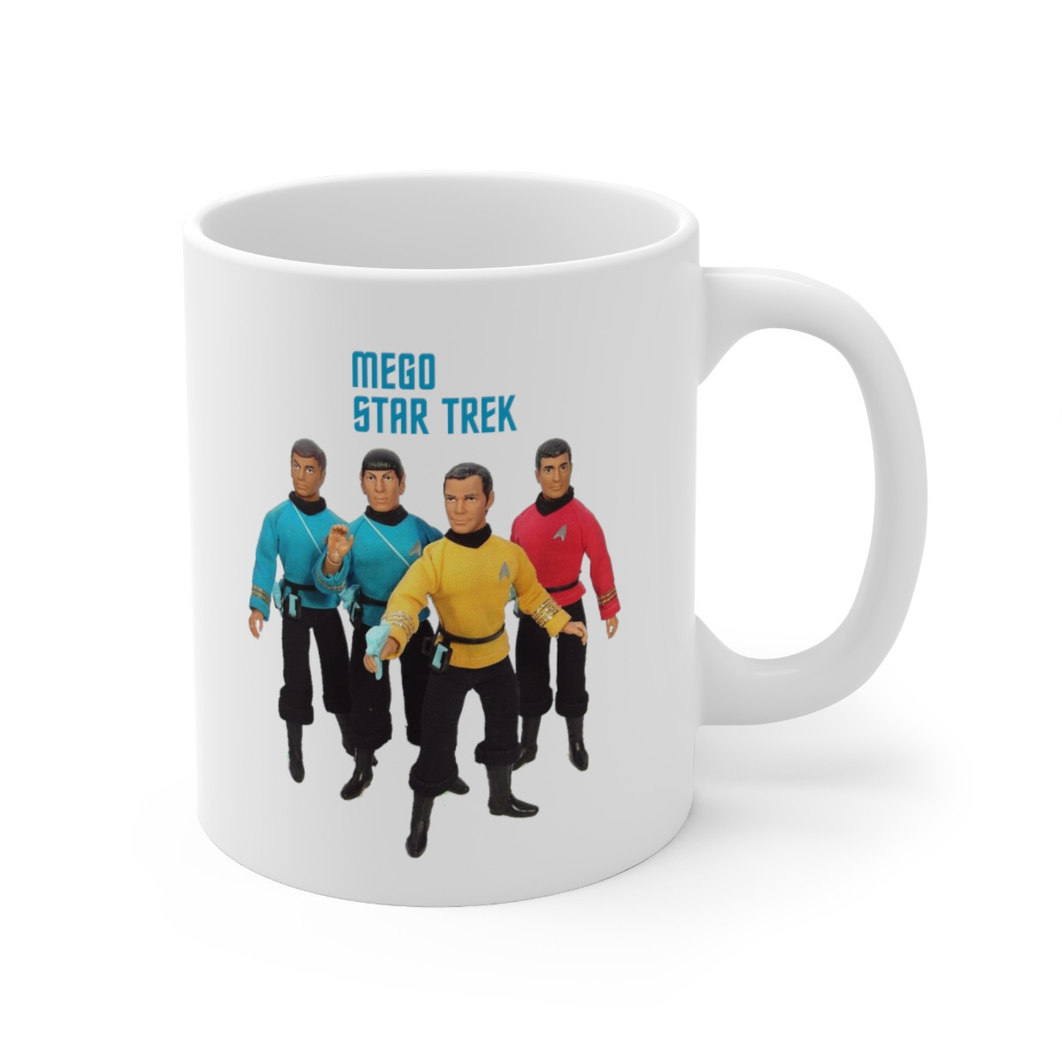 STAR TREK Mego Mug 11oz