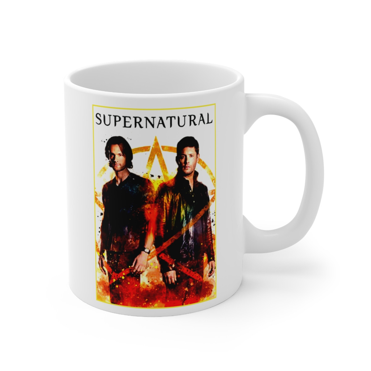 Supernatural Sam and Dean Winchester Mug 11oz