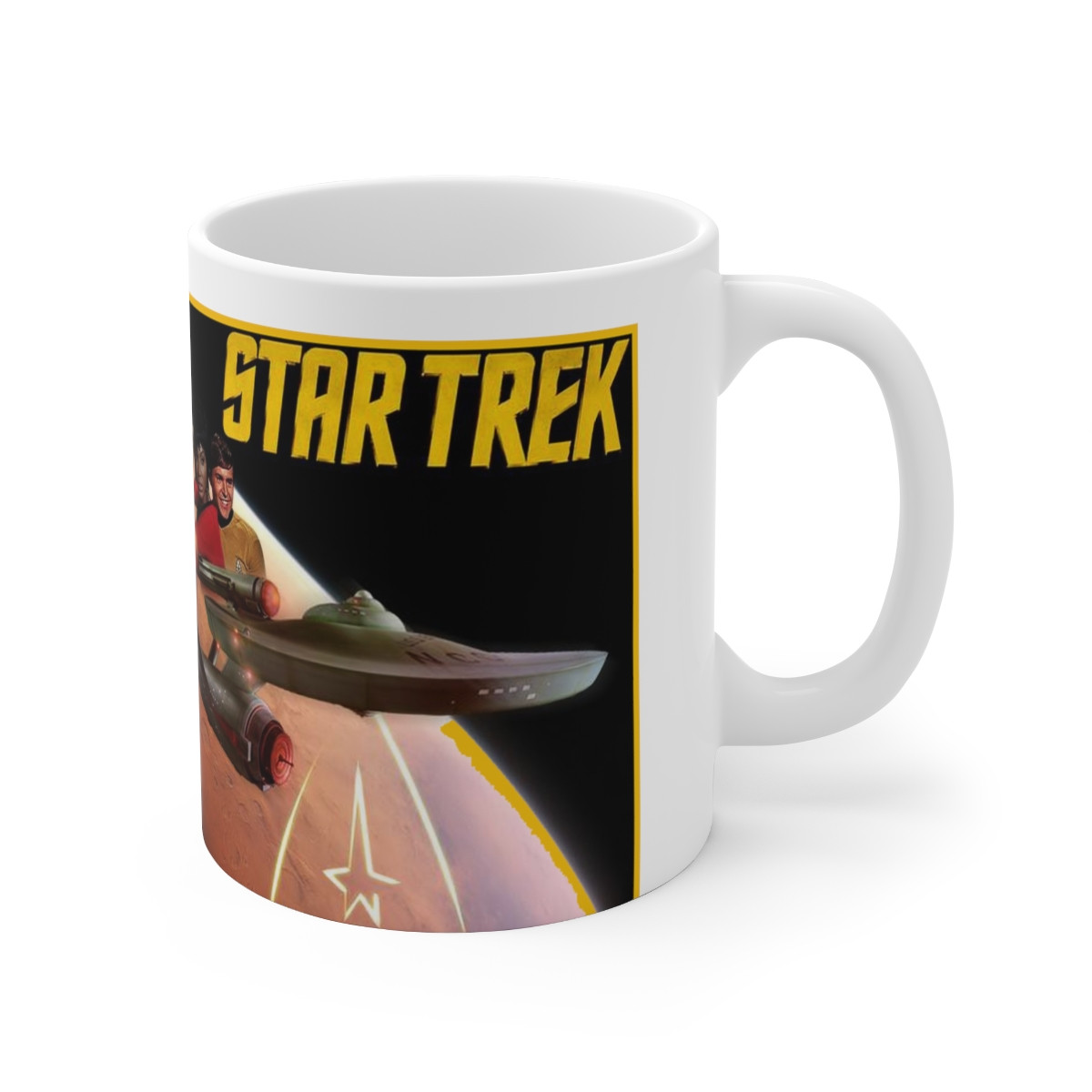 STAR TREK TOS Mug 11oz