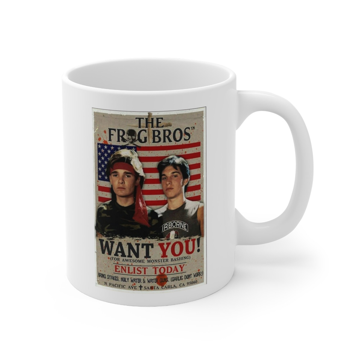 The Frog Bros from The Lost Boys Mug 11oz