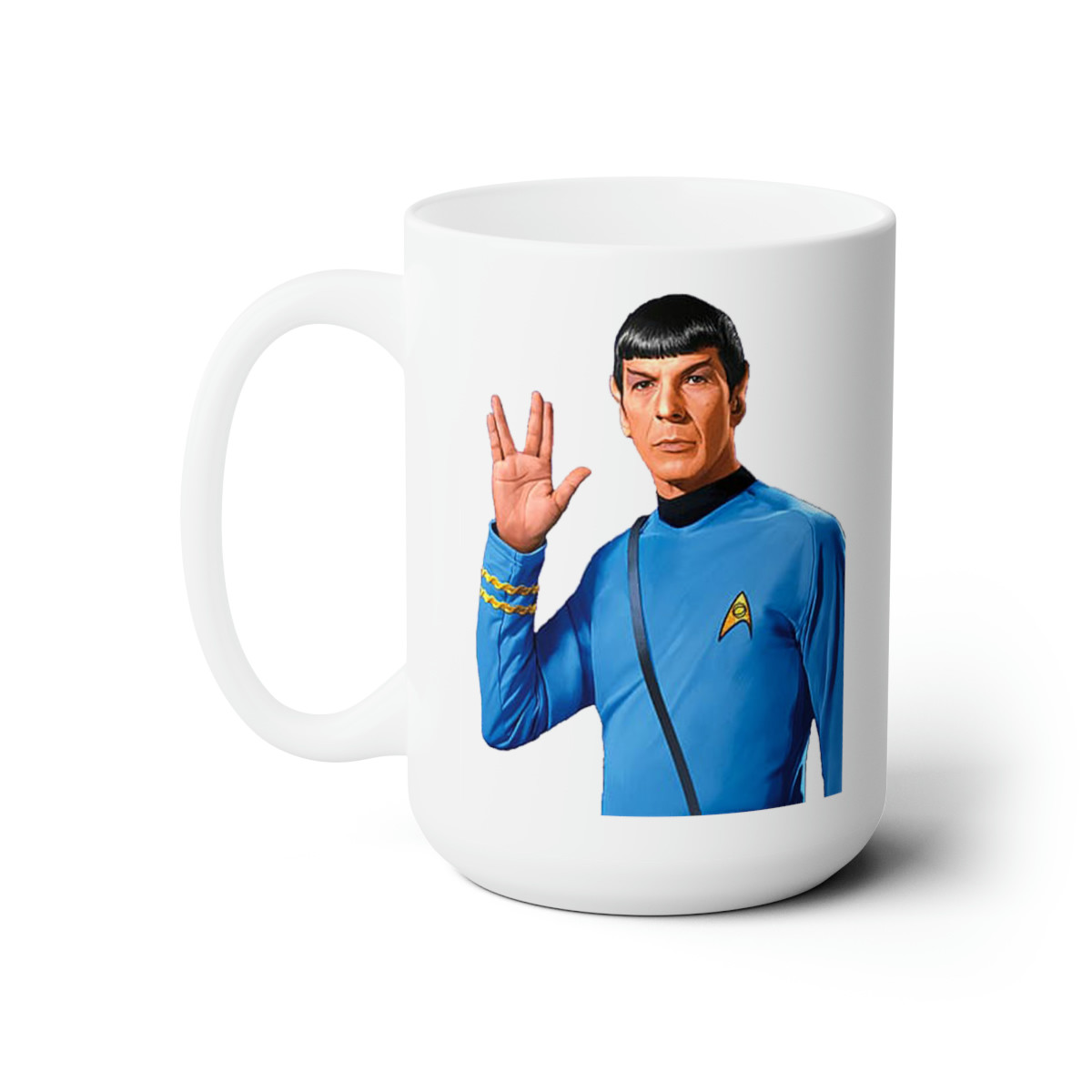 Star Trek tos Spock  Mug 15oz
