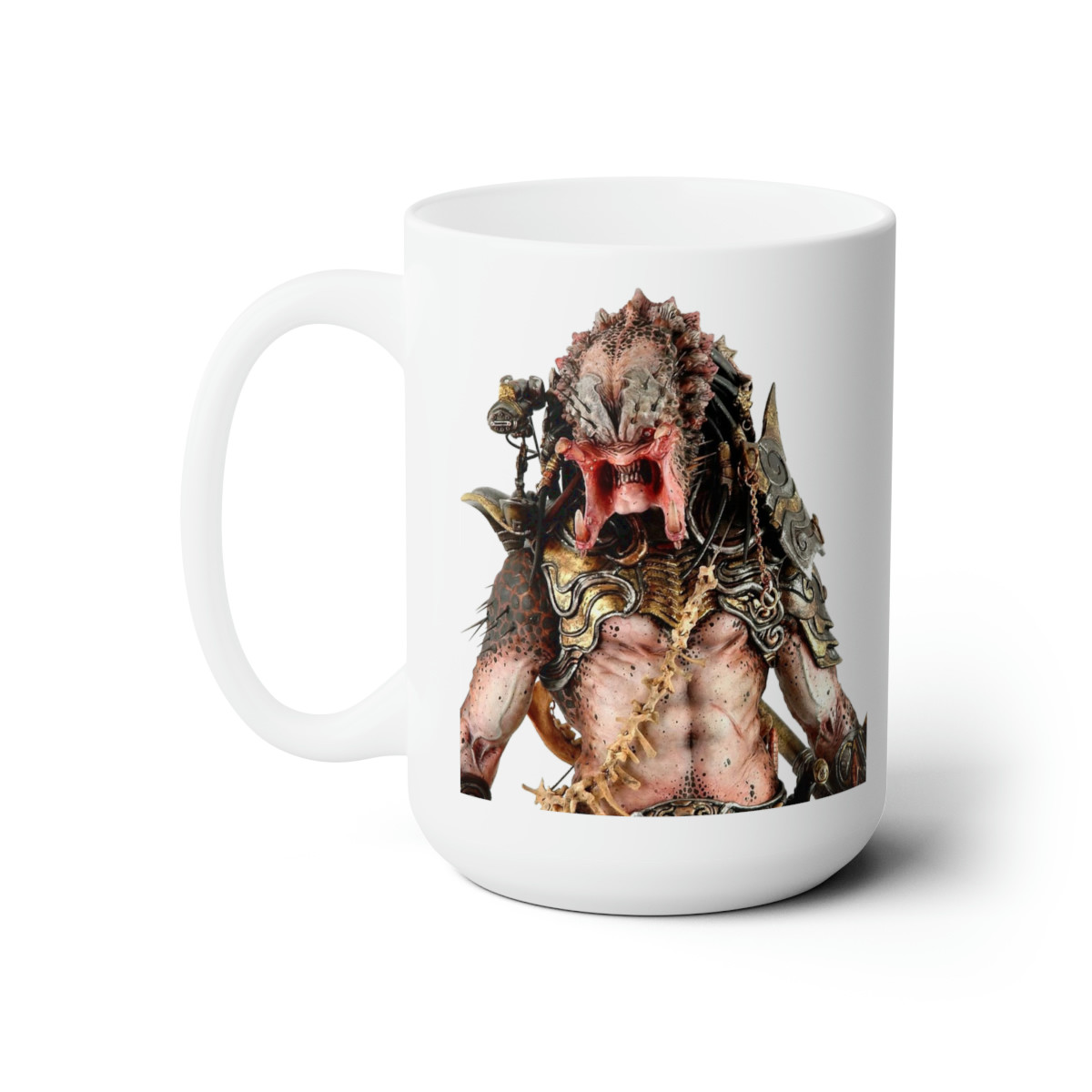Predator Alien Warrior growl  Mug 15oz