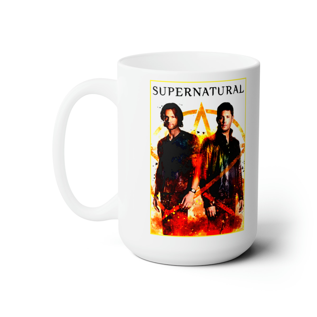Supernatural Sam & Dean Winchester  Mug 15oz
