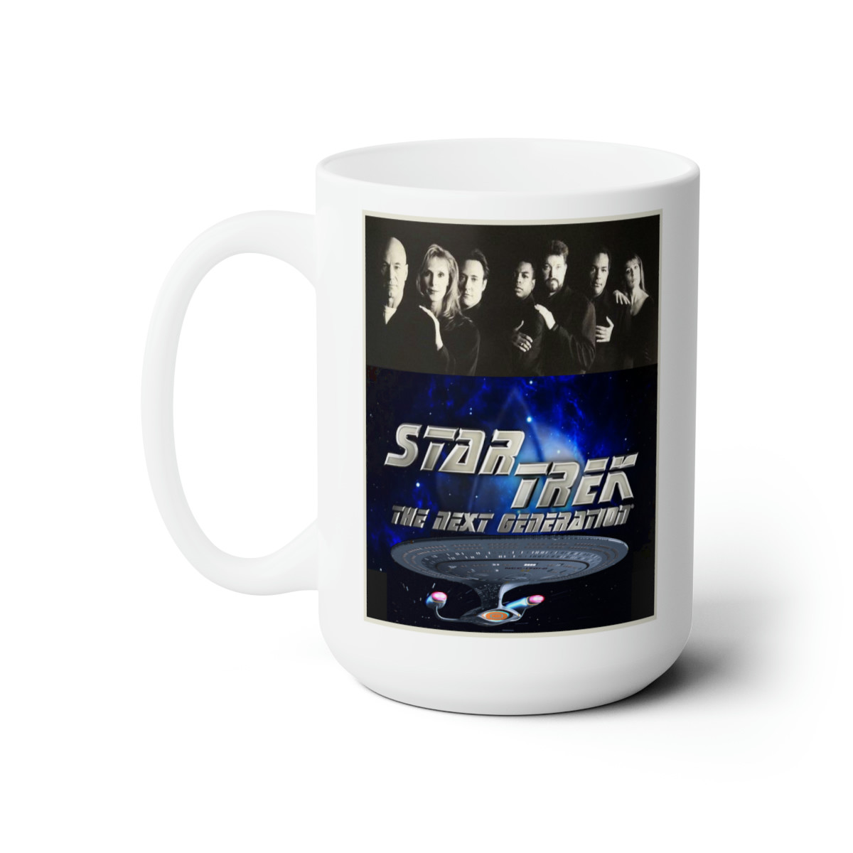 Star Trek TNG Cast Mug 15oz