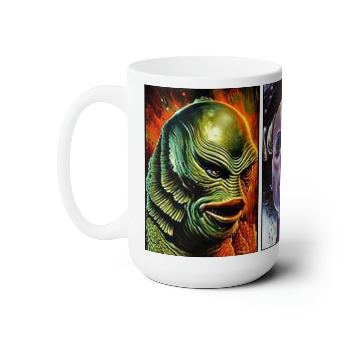 Mummy Bride Creature  white Mug 15oz
