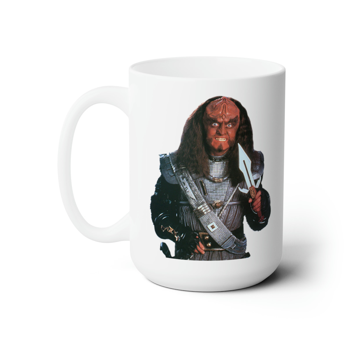Star Trek TNG Klingon Gowron Mug 15oz