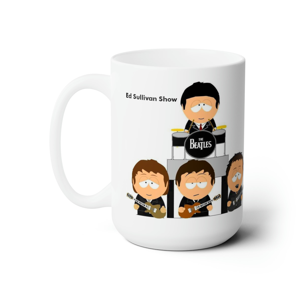 South Park The Beatles Ed Sullivan Mug 15oz