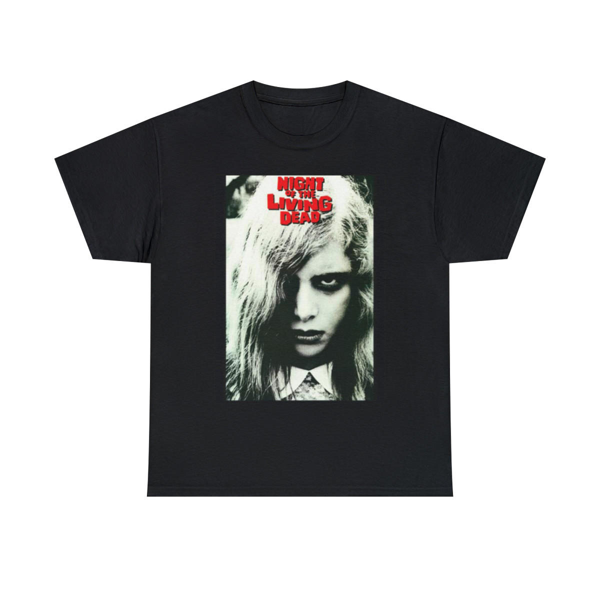 Night Of The living Dead Poster Unisex Heavy Cotton Tee
