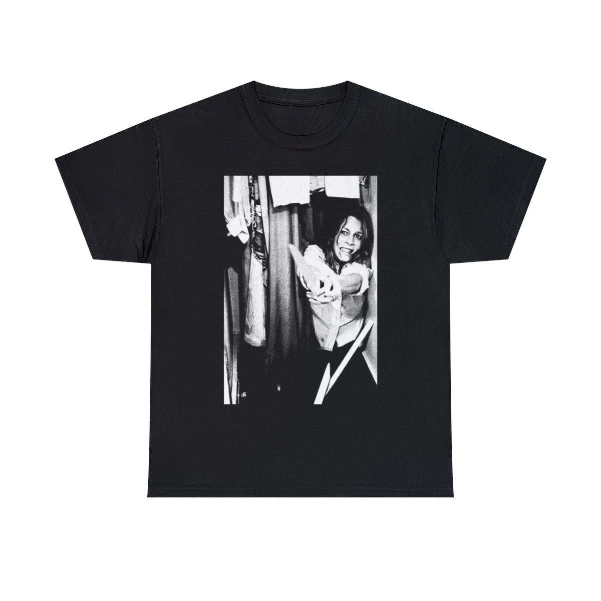 Jamie Lee Curtis as Laurie in Halloween Short Sleeve Tee