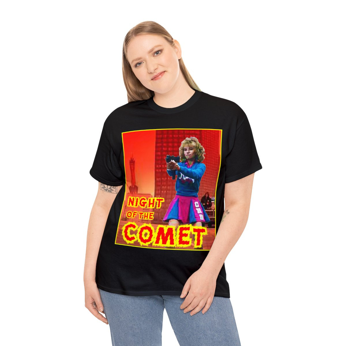 Night of the Comet Target Practice 1 Unisex Short Sleeve Tee
