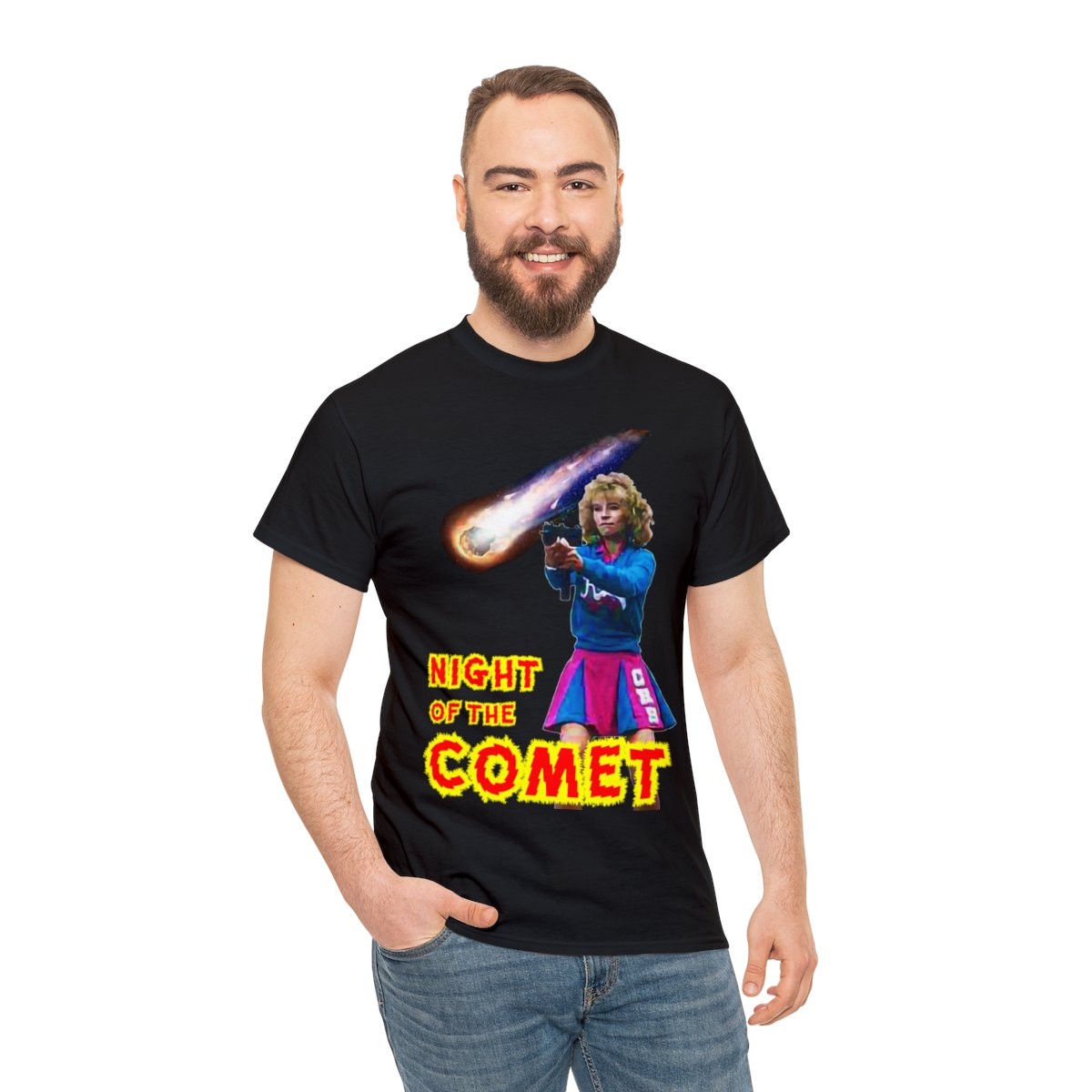 Night of the Comet Target Practice 2 Unisex Short Sleeve Tee