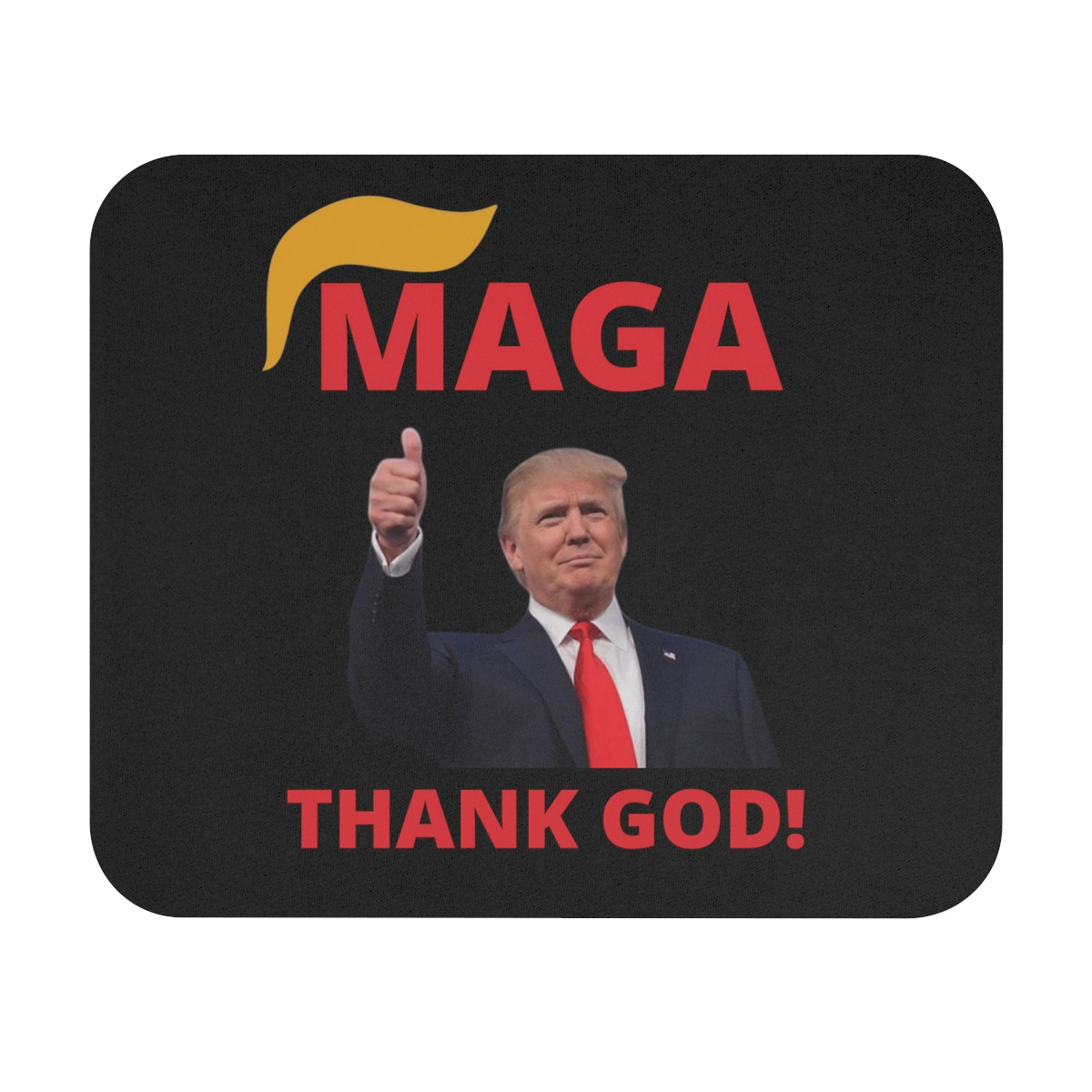 MAGA Thank GOD! Mouse Pad (Rectangle)