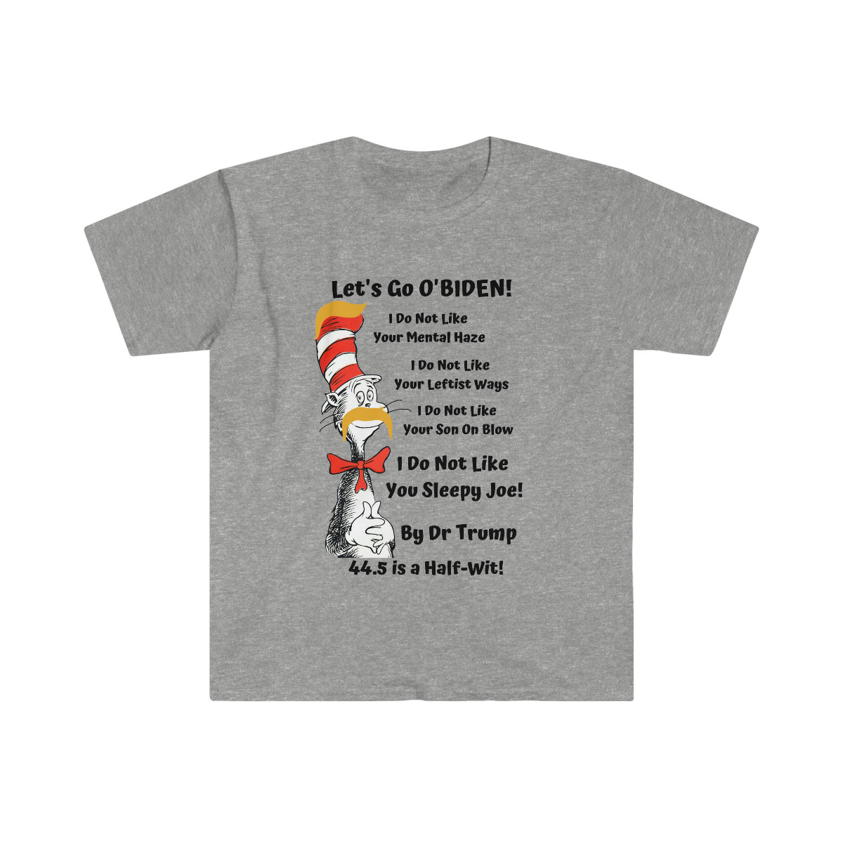 Dr. TRUMP and O'BIDEN 44.5 - Unisex Softstyle T-Shirt