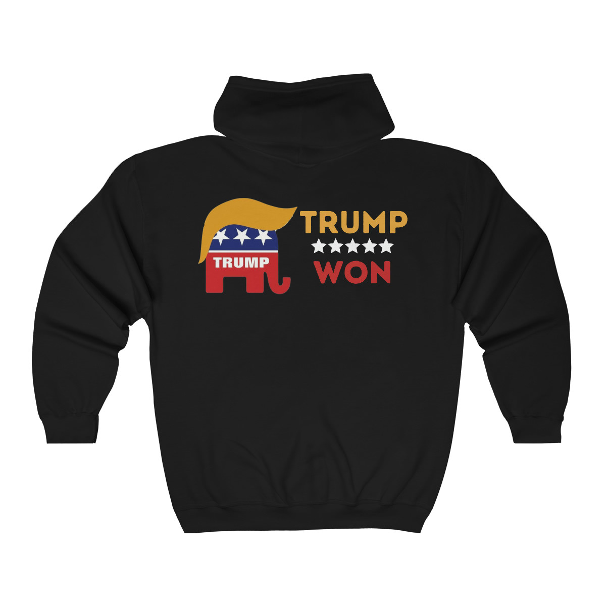 Trump Won Unisex Heavy Blend™ Full Zip Hooded Sweatshirt