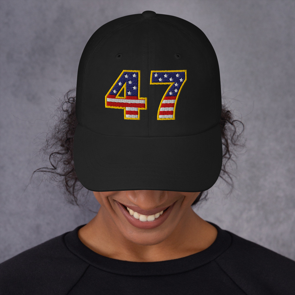 47th President Donald John Trump #47  Mom and Dad Hat