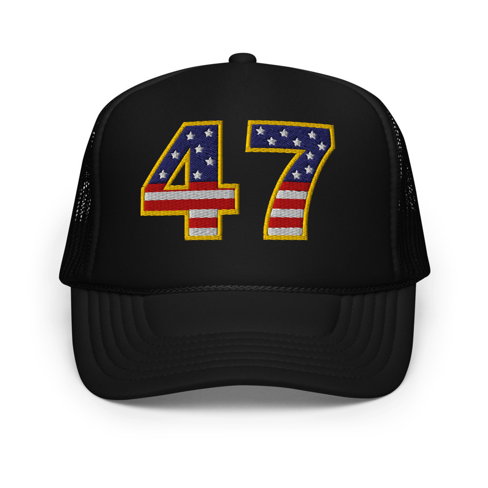 47th President Donald Trump Mom and Dad Foam trucker hat