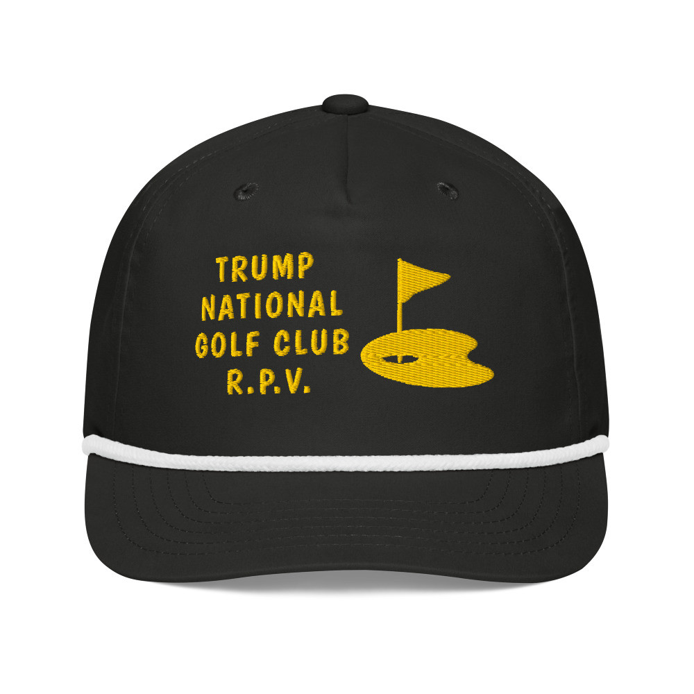 Trump Golf R.P.V. Rancho Palos Verdes California Golf rope cap