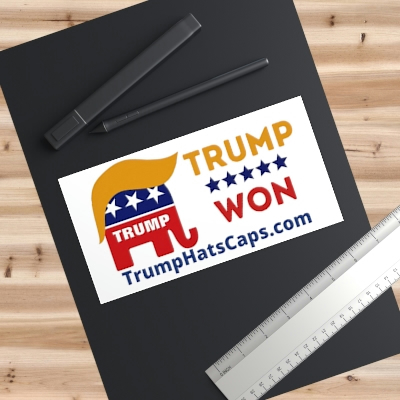Trump Won Bumper Stickers