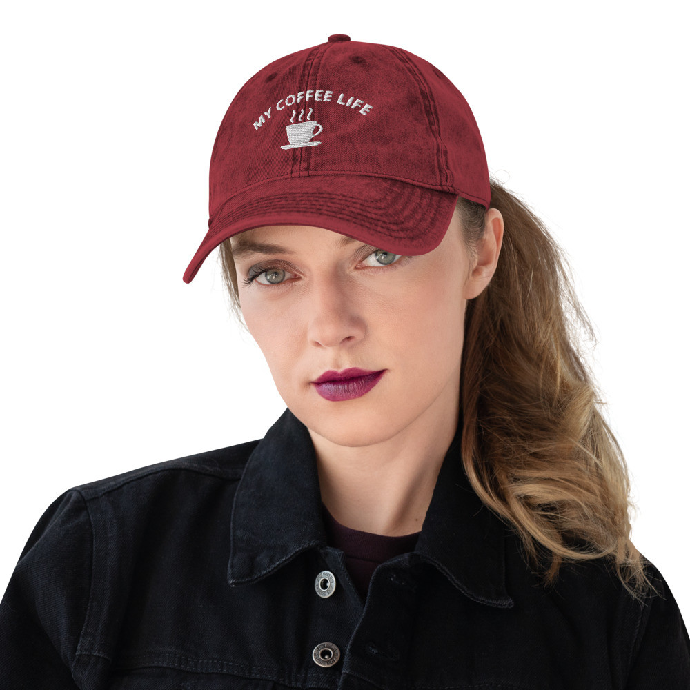 My Coffee Life - Vintage Cotton Twill Cap