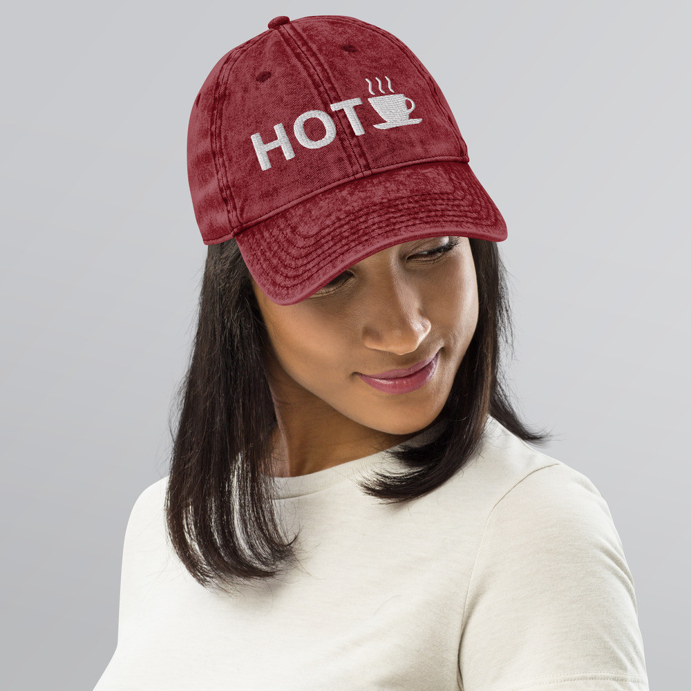 HOT COFFEE - Vintage Cotton Twill Cap
