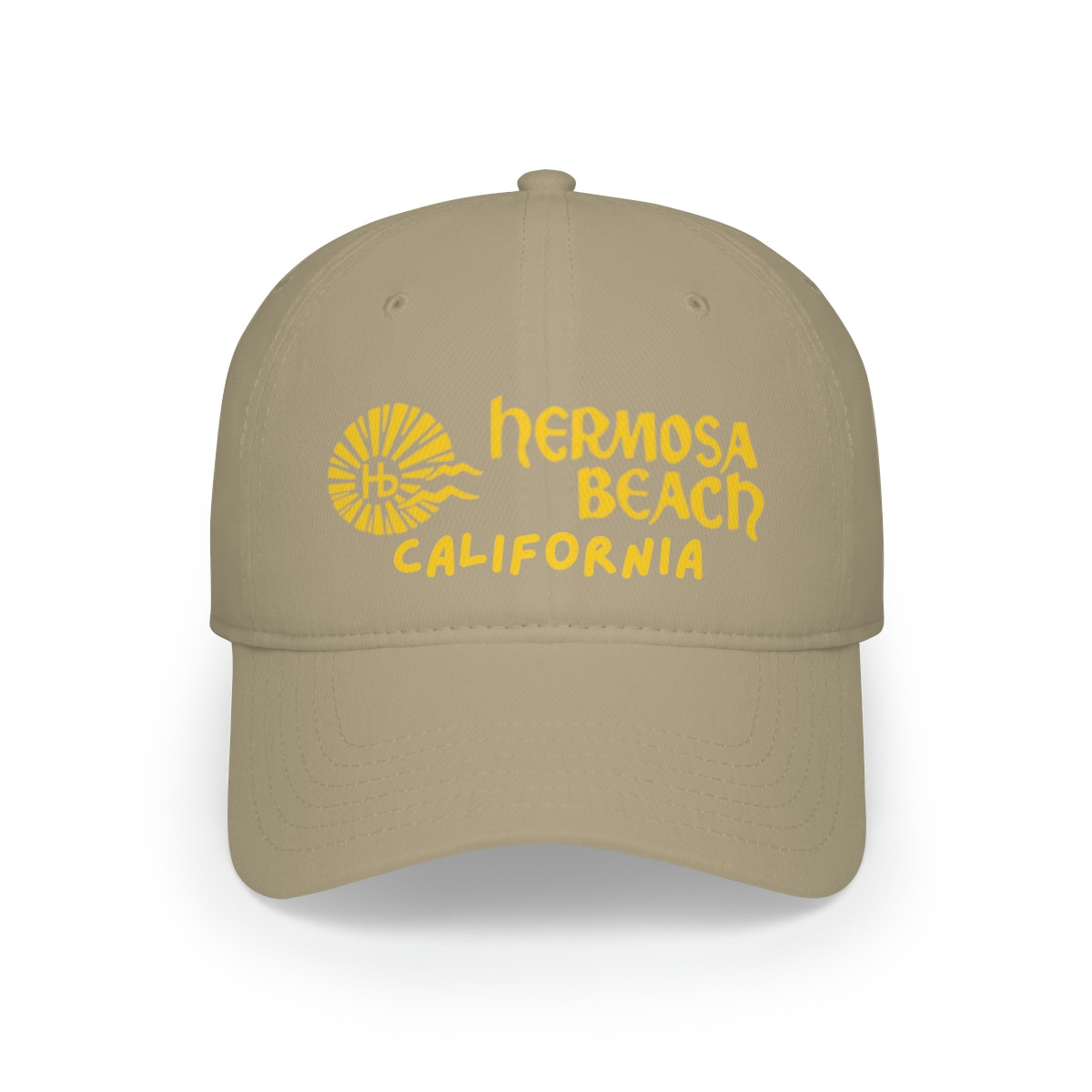 Hermosa Beach California / Low Profile Baseball Cap