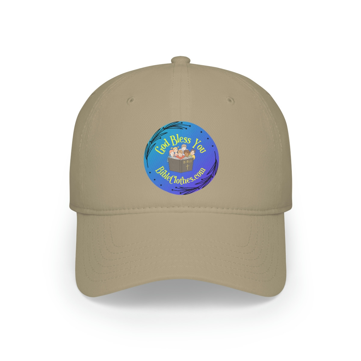Bible Clothes .com / God Bless Your Family / Low Profile Baseball Cap
