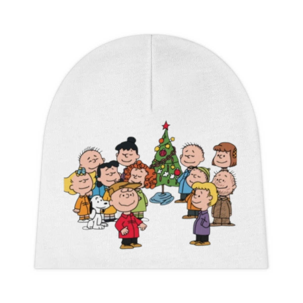 Christmas Tree Baby Beanie