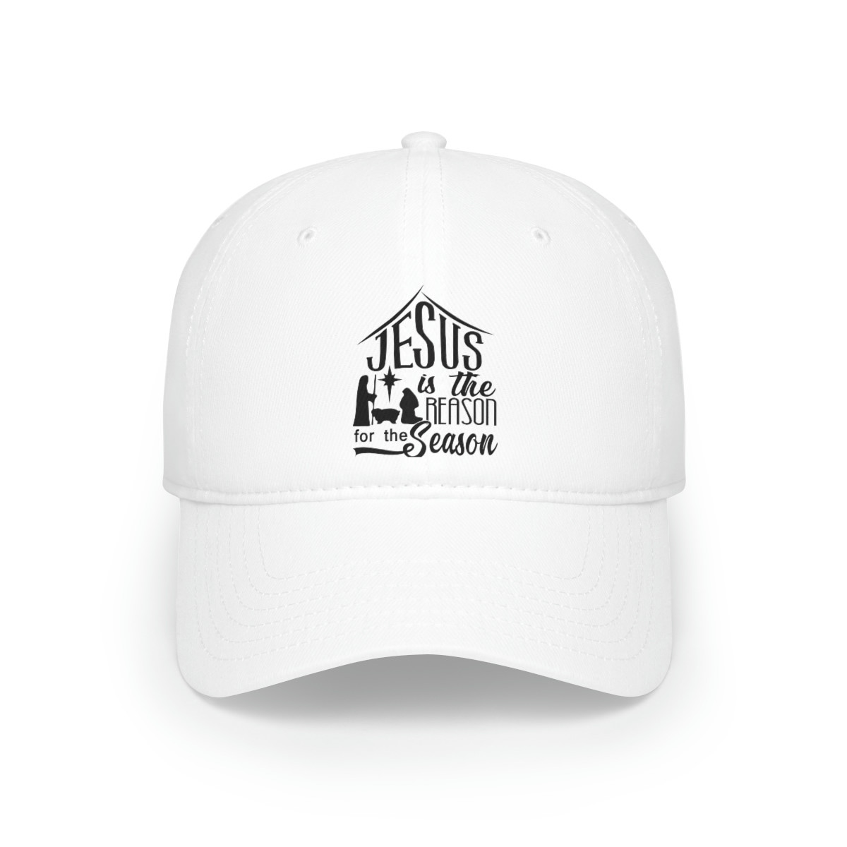 Jesus is the Reason for the Season / Low Profile Baseball Cap