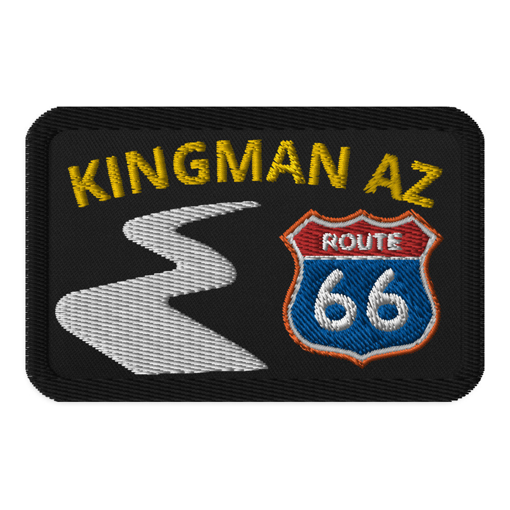 Route 66 Kingman AZ Embroidered patches