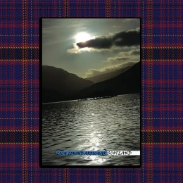 Loch Lomond Arrochar Alps Dawn ||SCOTLAND|| Postcard.