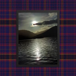 Mystifying Snap shot of Loch Lomond, Scotland. Framed