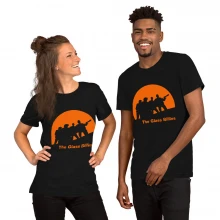 Unisex t-shirt orange circle