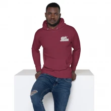 Unisex Hoodie white silhouette