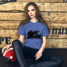 Unisex t-shirt black silhouette