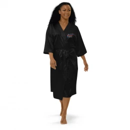 Satin 'Discipline Therapy' robe