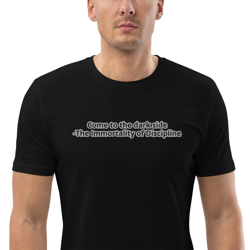 "Come to the dark side" unisex organic cotton t-shirt