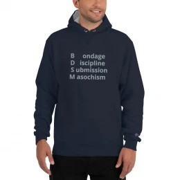 "BDSM definition (Bondage, Discipline/ dominance, Submission/ Sadism, Masochism" champion Hoodie