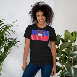"1804 Haitian Flag" Unisex t-shirt