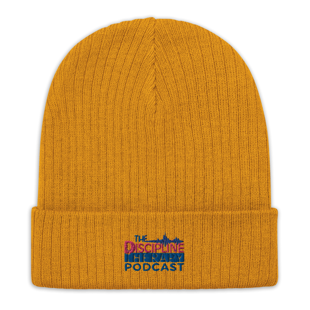 Ribbed Discipline Therapy knit beanie