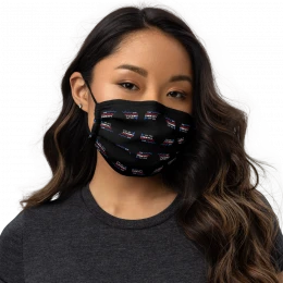 Premium "Discipline Therapy logo" face mask
