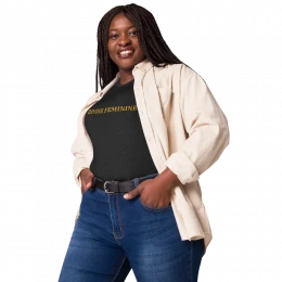 "DIVINE FEMININE" Women’s relaxed tri-blend t-shirt