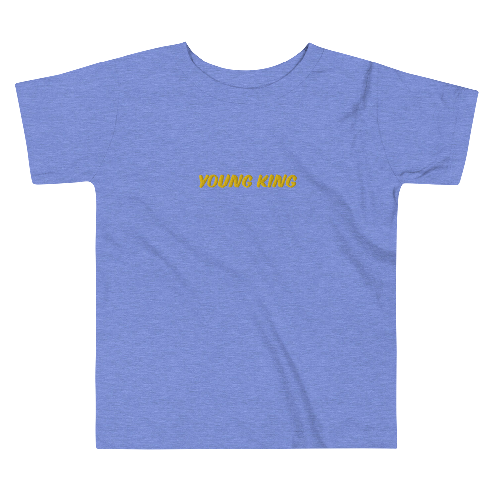 Toddler Short Sleeve "YOUUNG KING" Tee