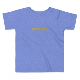 Toddler Short Sleeve "YOUUNG KING" Tee