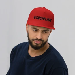 Flat Bill "Discipline" Cap