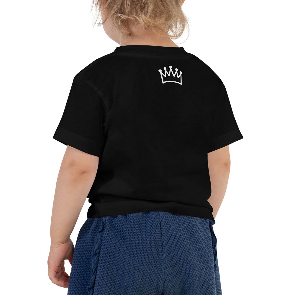 'I'm the REAL queen of the castle' Toddler Short Sleeve Tee