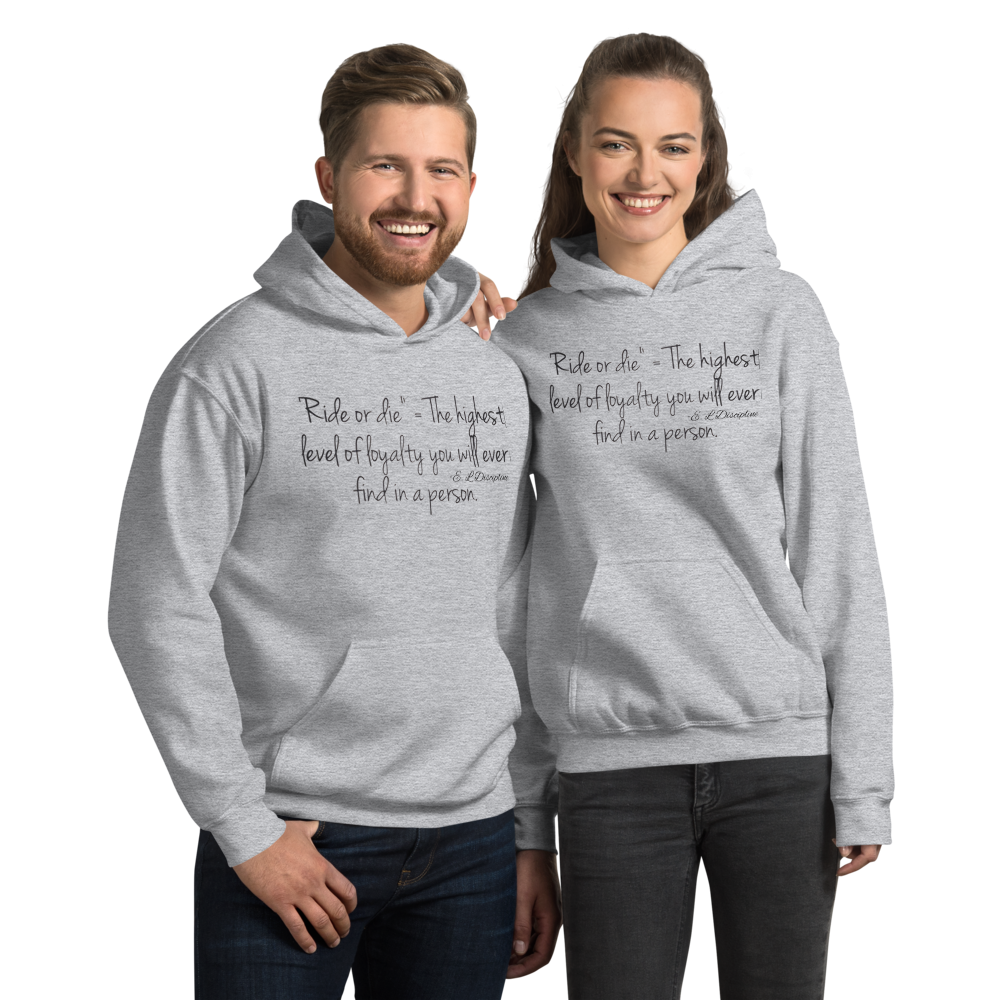 Unisex 'Ride or Die' Hoodie
