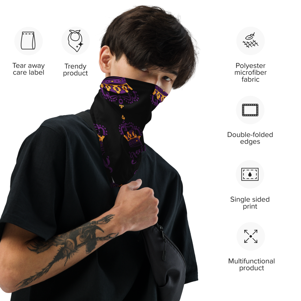 All-over print bandana