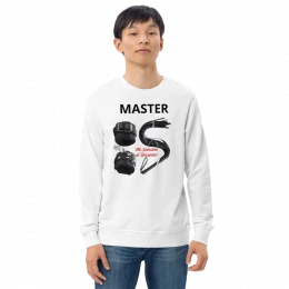"MASTER" Unisex organic sweatshirt