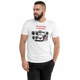 "THE SEDUCTION OF DISCIPLINE" Short Sleeve T-shirt